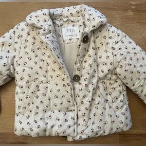 Zara baby coat 9-12 months